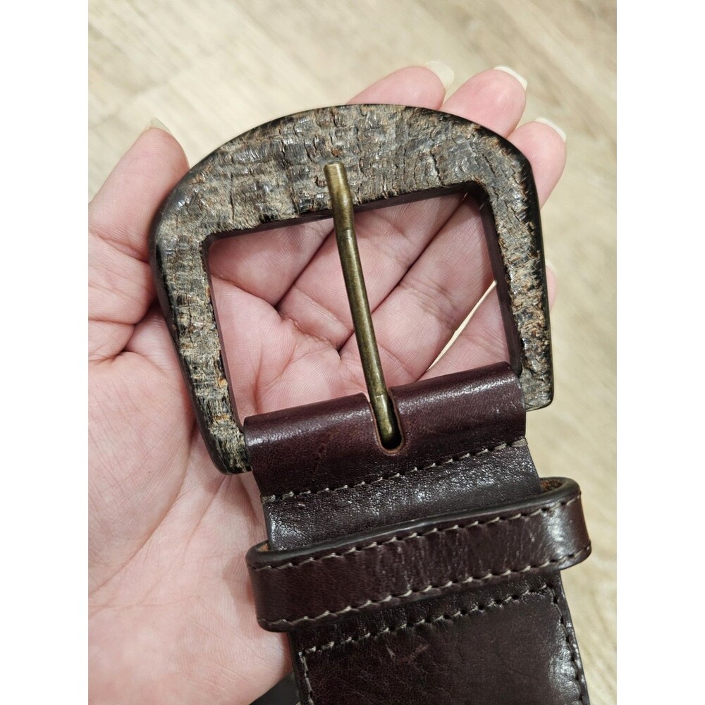 Max Mara Brown Women's Belt Size Small Made In Italy - Picture 2 of 8